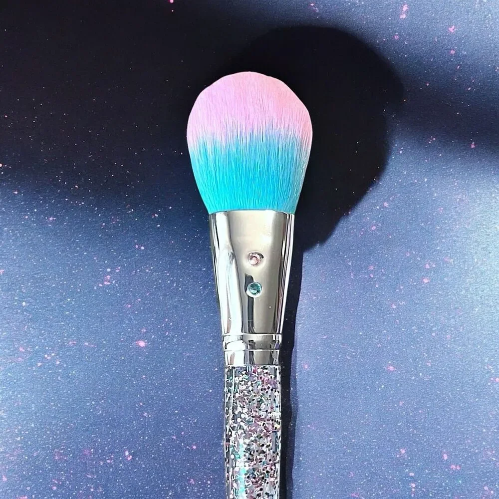 Slmissglam Glitter Face Trio 3pc Makeup Brush Set Brand New In Package MSRP $45